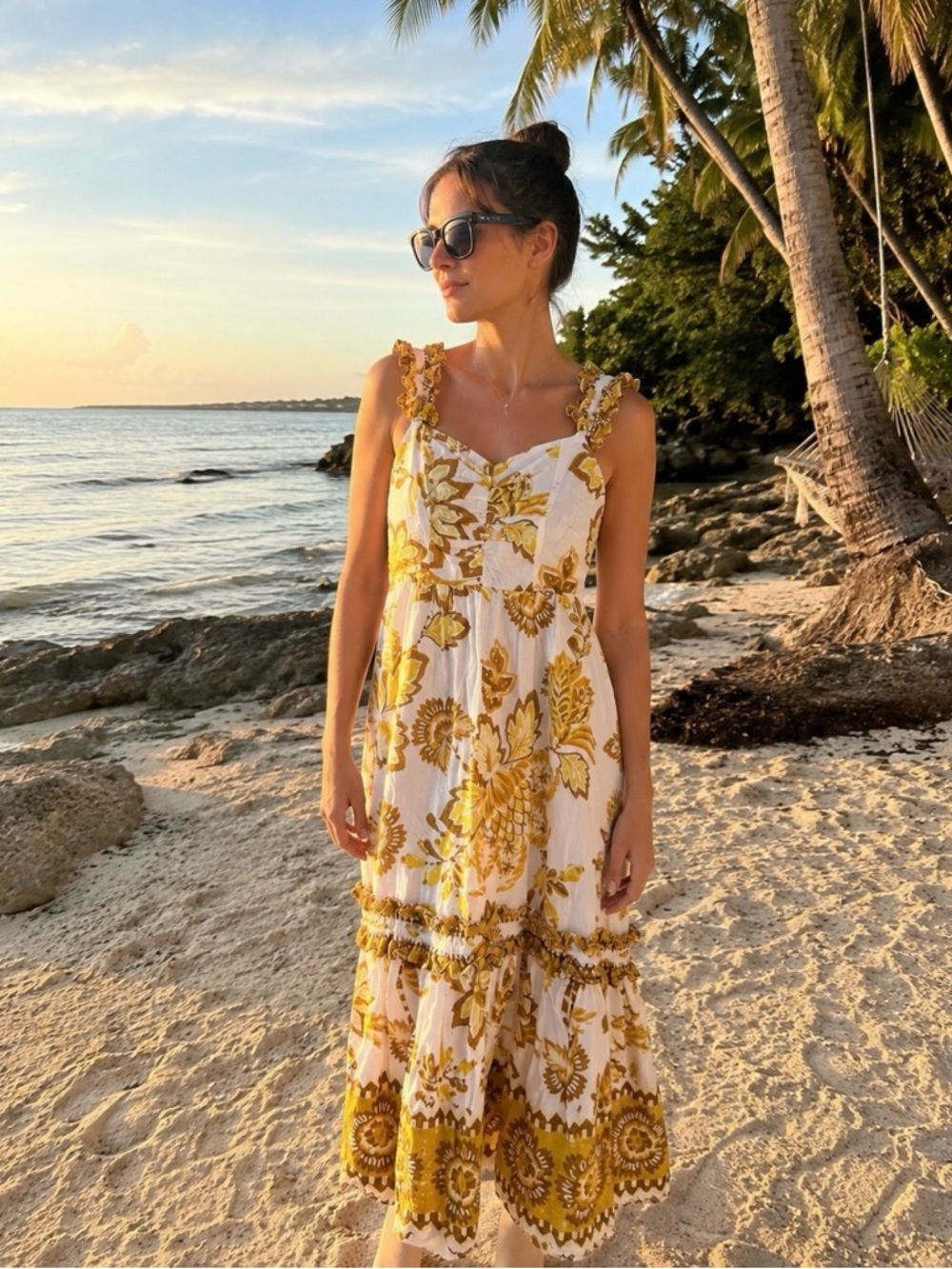 Farm Rio Aura Midi Dress